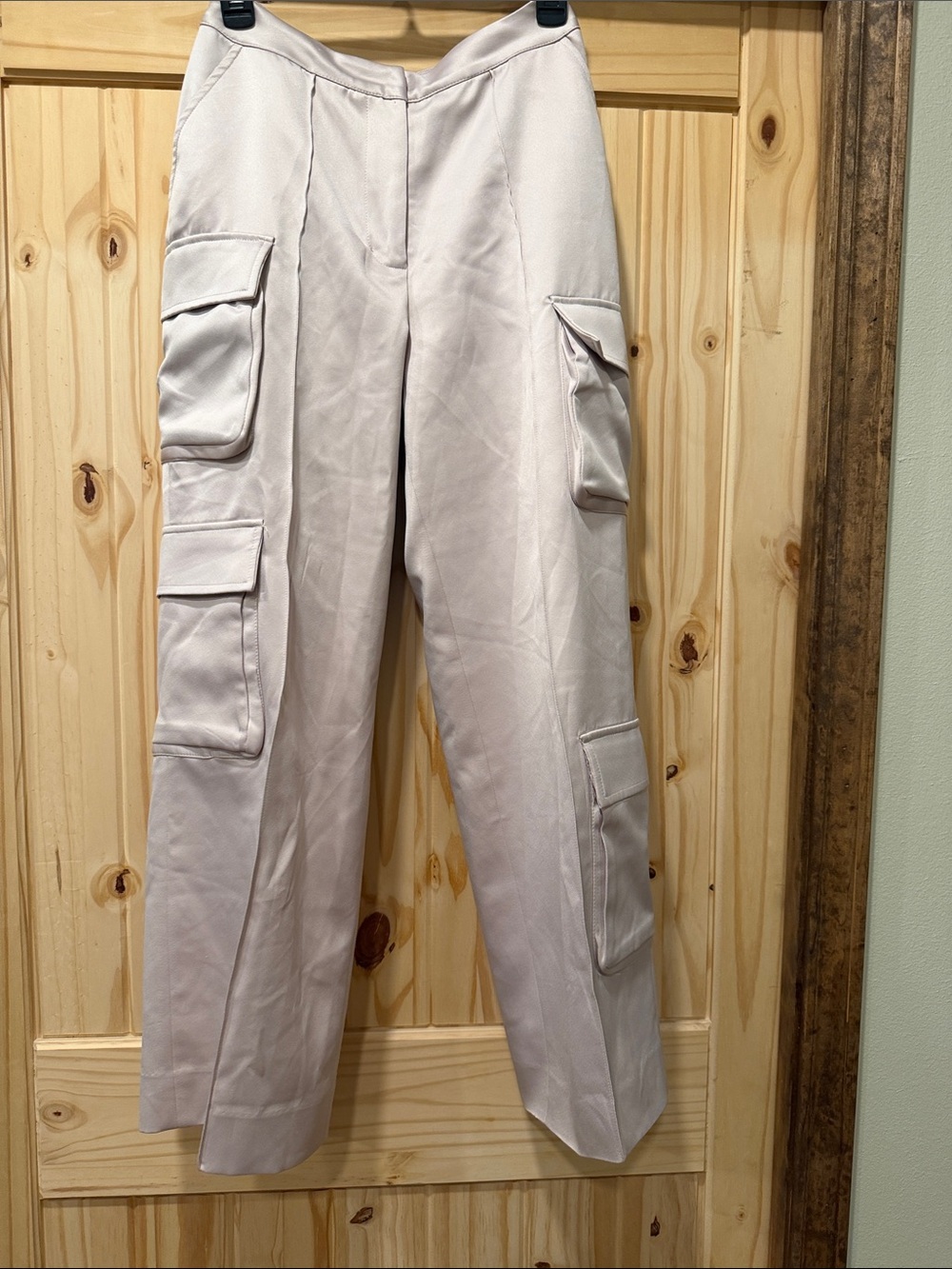 House of CB Blush Pink Satin Pant